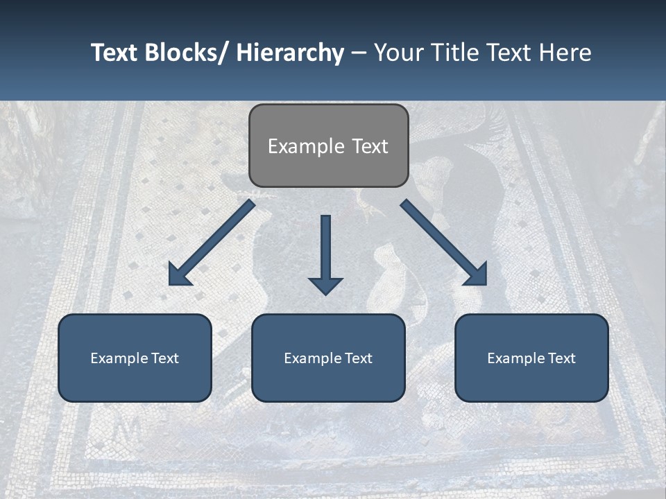 Art Pompei Building PowerPoint Template