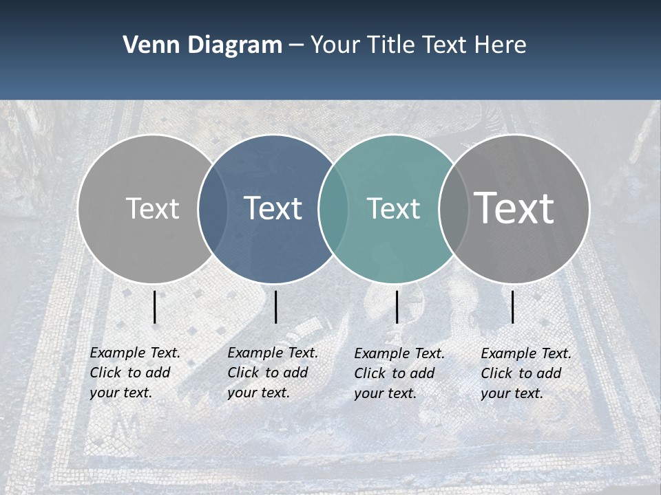 Art Pompei Building PowerPoint Template