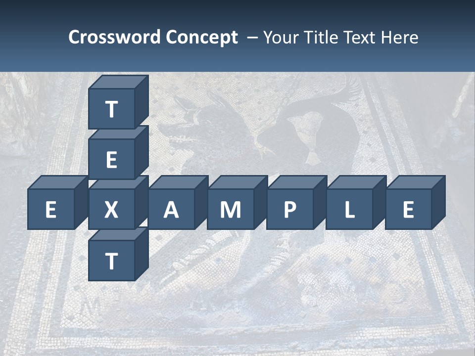 Art Pompei Building PowerPoint Template