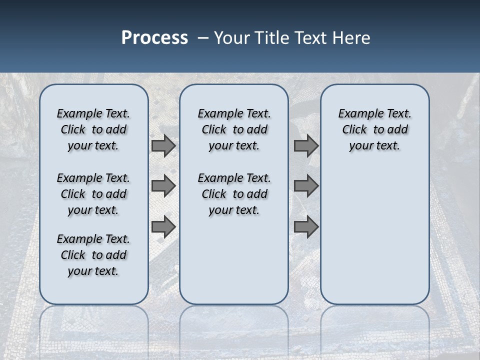 Art Pompei Building PowerPoint Template