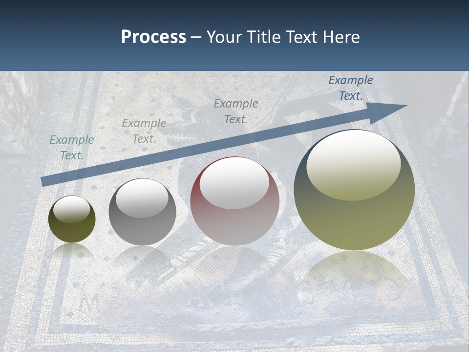 Art Pompei Building PowerPoint Template