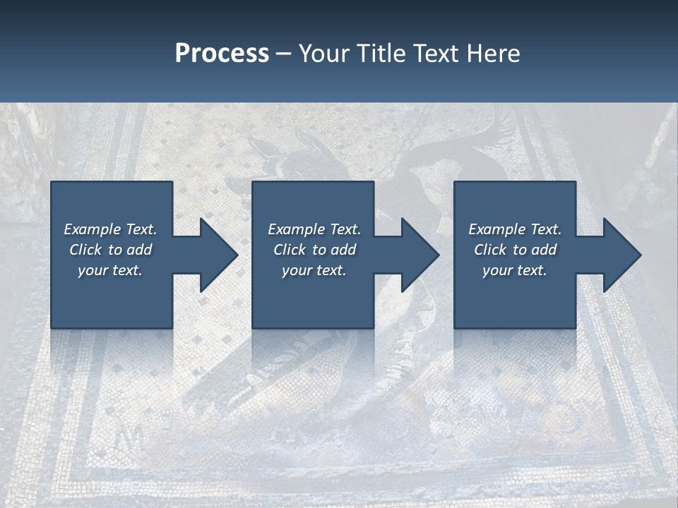 Art Pompei Building PowerPoint Template