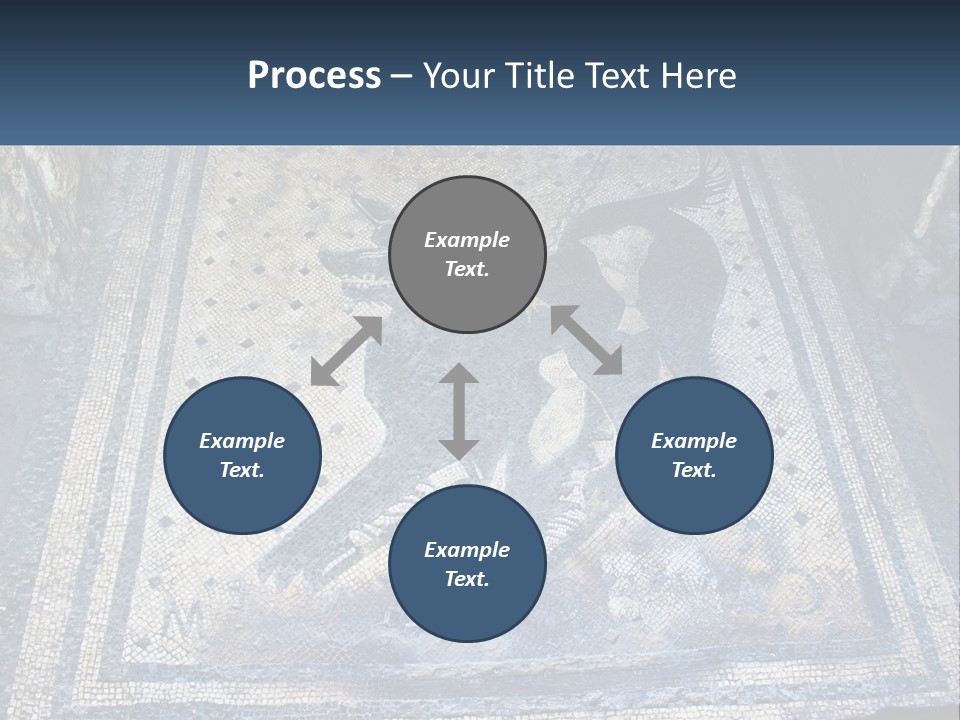 Art Pompei Building PowerPoint Template