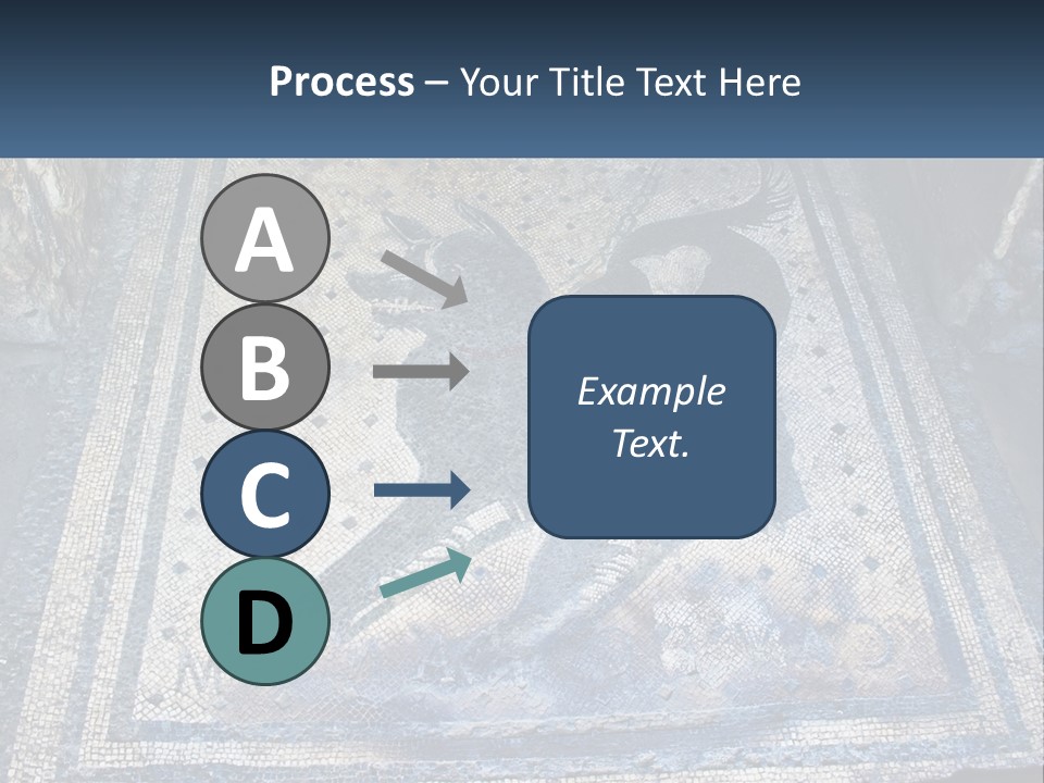 Art Pompei Building PowerPoint Template