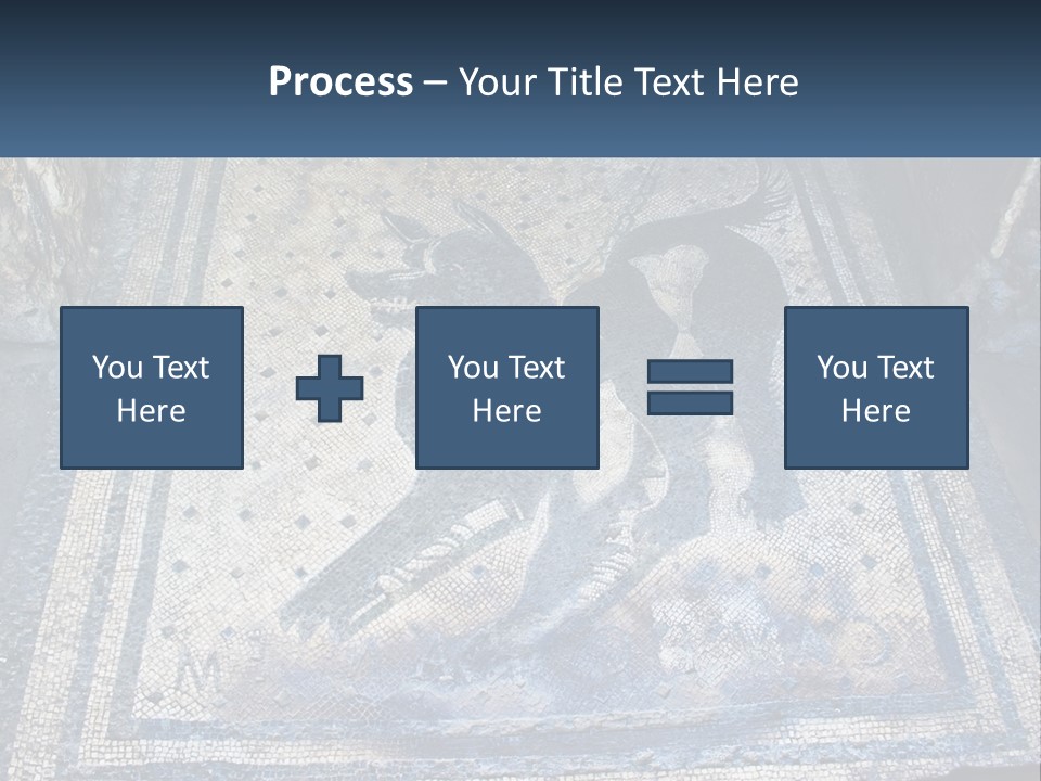 Art Pompei Building PowerPoint Template