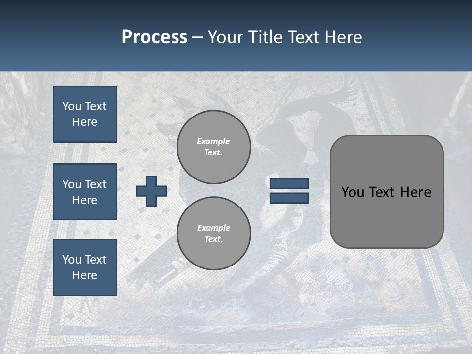 Art Pompei Building PowerPoint Template