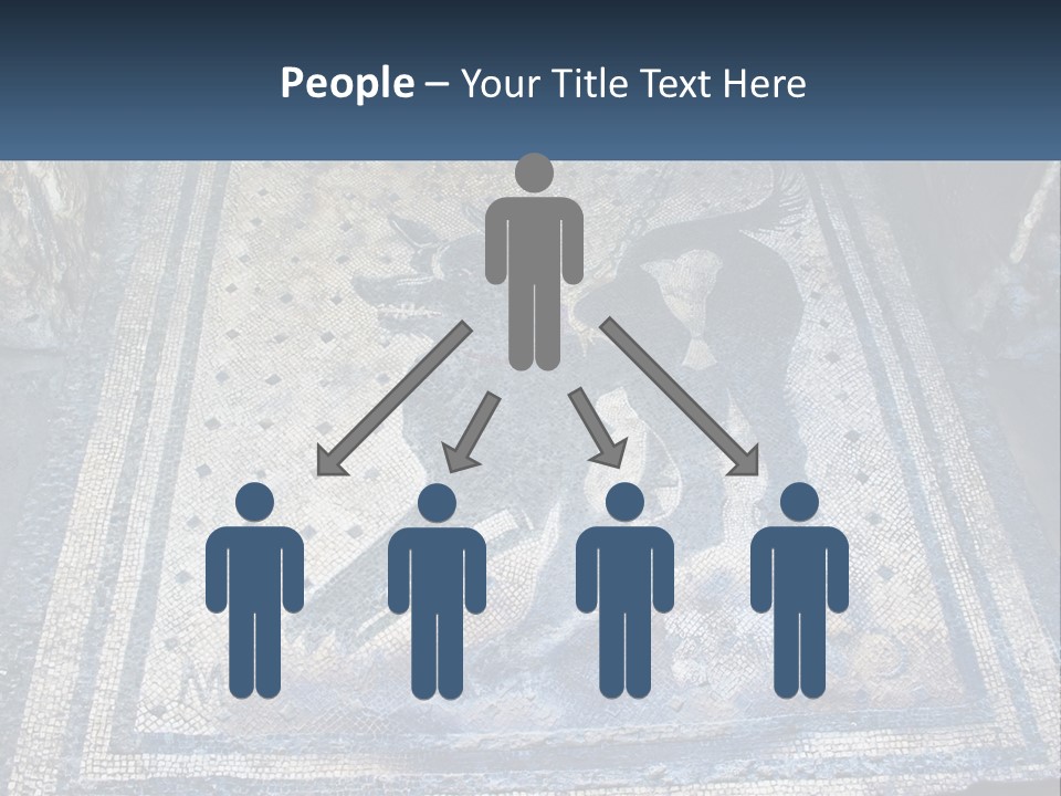 Art Pompei Building PowerPoint Template