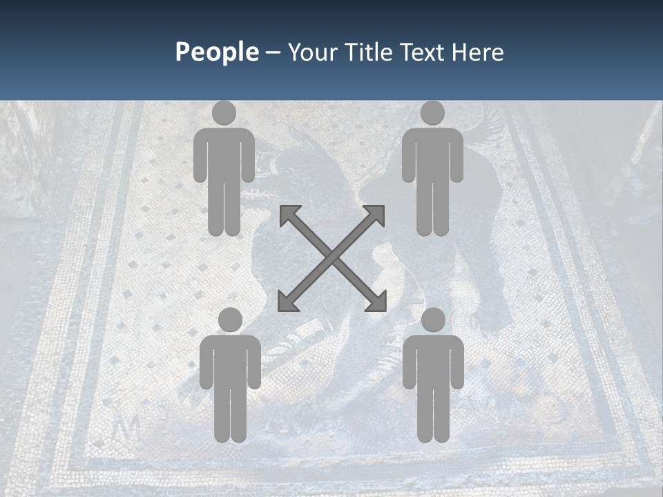 Art Pompei Building PowerPoint Template