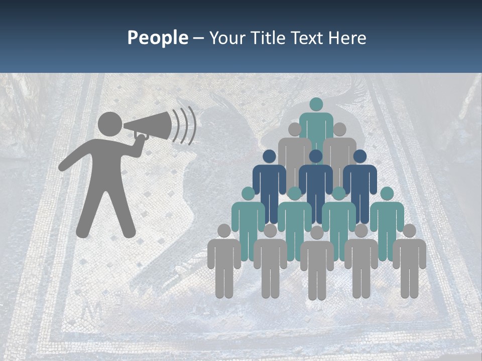 Art Pompei Building PowerPoint Template