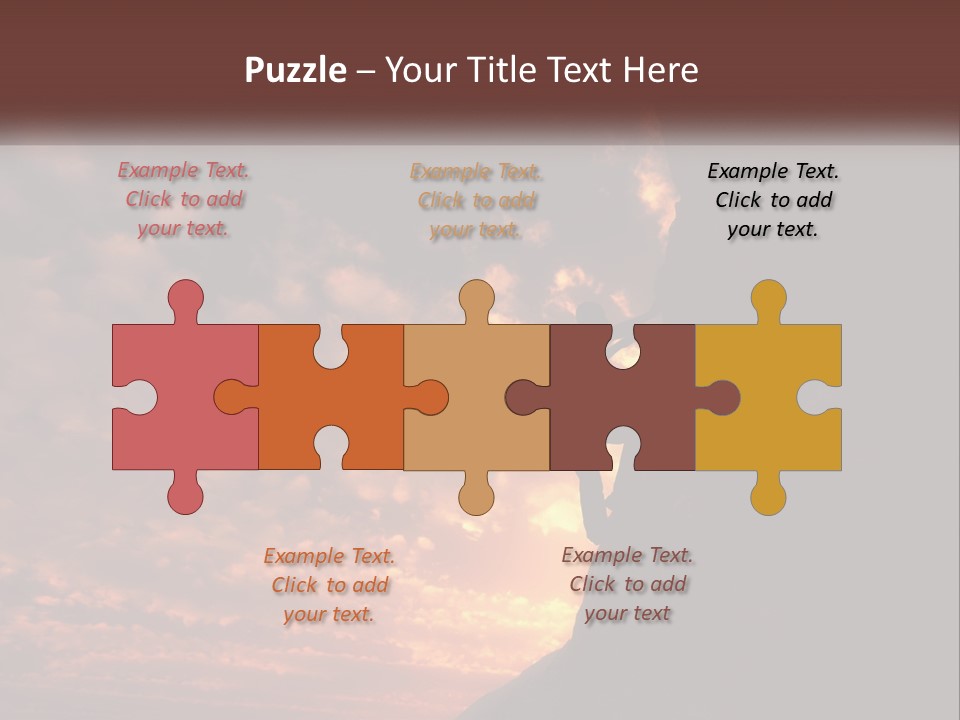 Activity Travel Rock PowerPoint Template