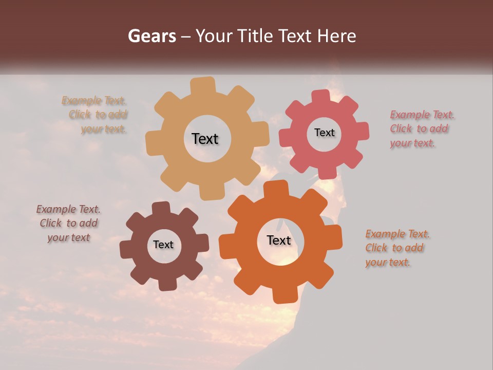 Activity Travel Rock PowerPoint Template