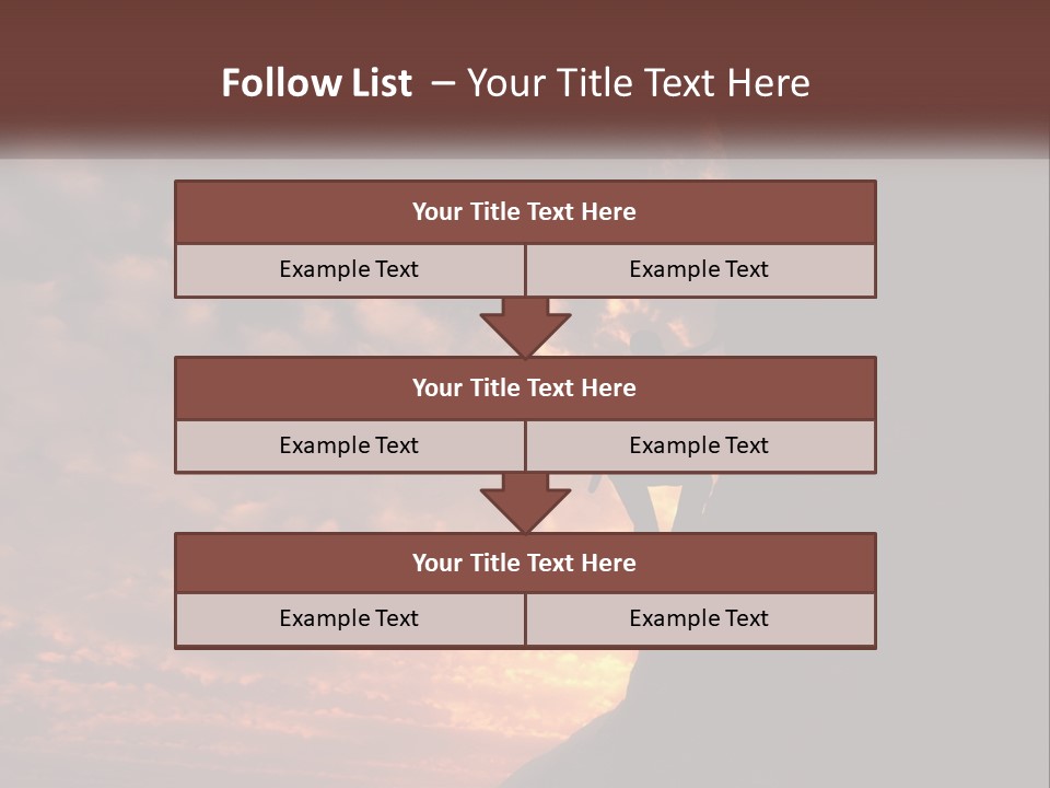 Activity Travel Rock PowerPoint Template