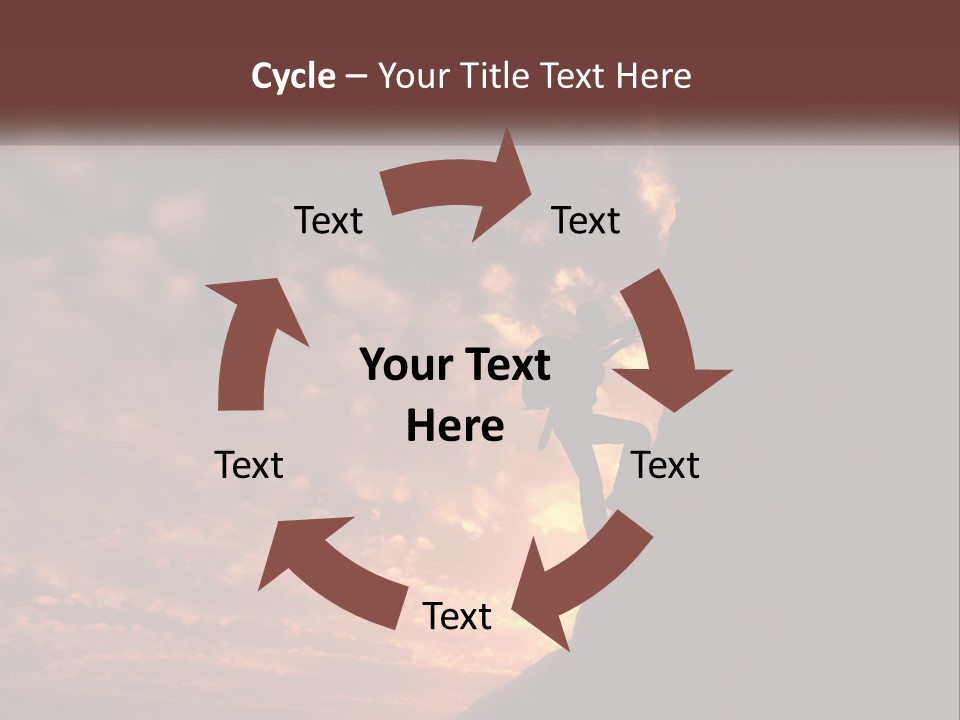 Activity Travel Rock PowerPoint Template