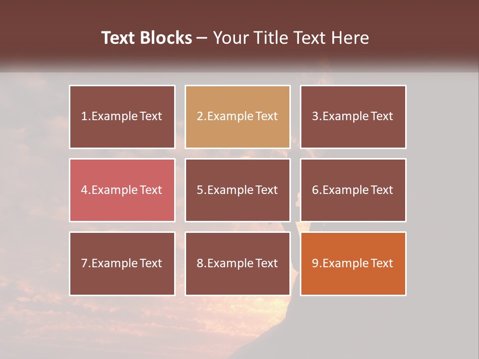 Activity Travel Rock PowerPoint Template