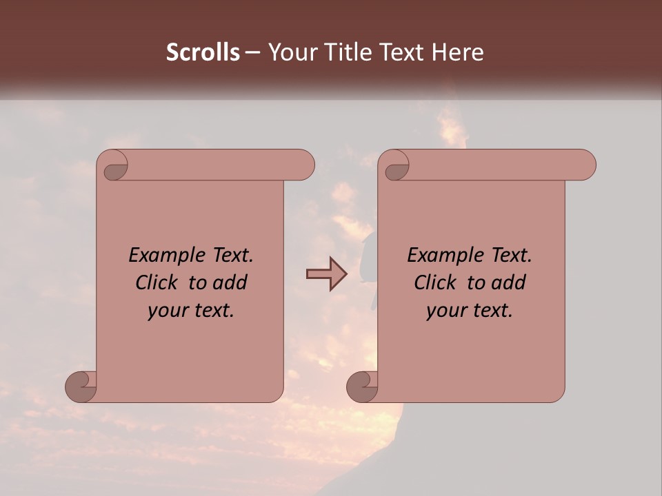 Activity Travel Rock PowerPoint Template