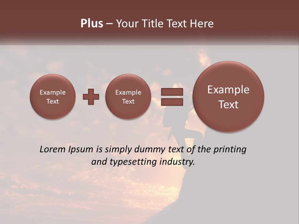 Activity Travel Rock PowerPoint Template