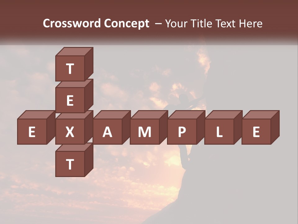 Activity Travel Rock PowerPoint Template