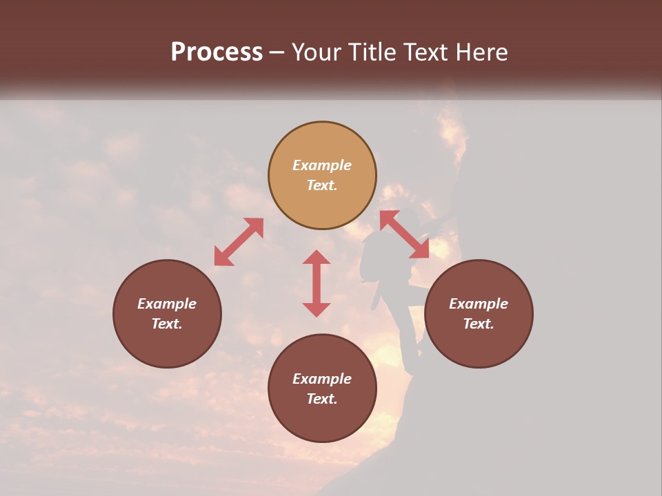 Activity Travel Rock PowerPoint Template