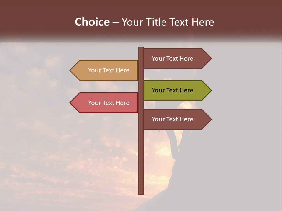 Activity Travel Rock PowerPoint Template