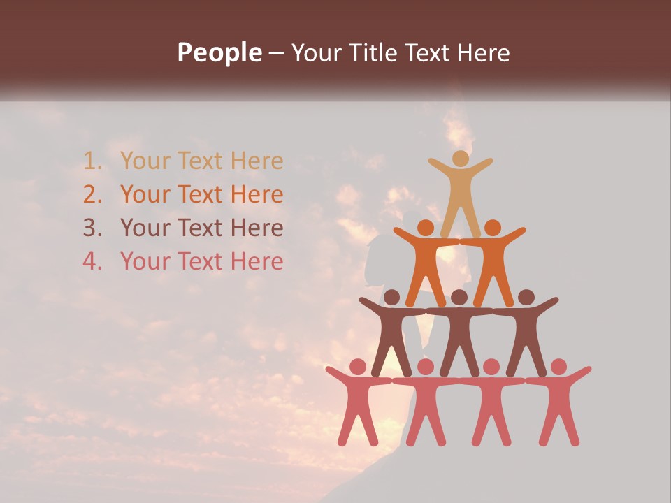 Activity Travel Rock PowerPoint Template