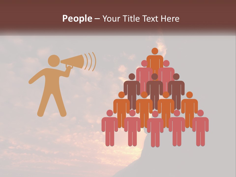 Activity Travel Rock PowerPoint Template