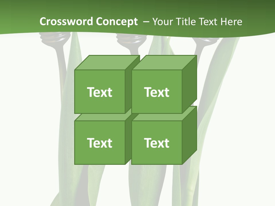 Gift Clipping Tulip PowerPoint Template