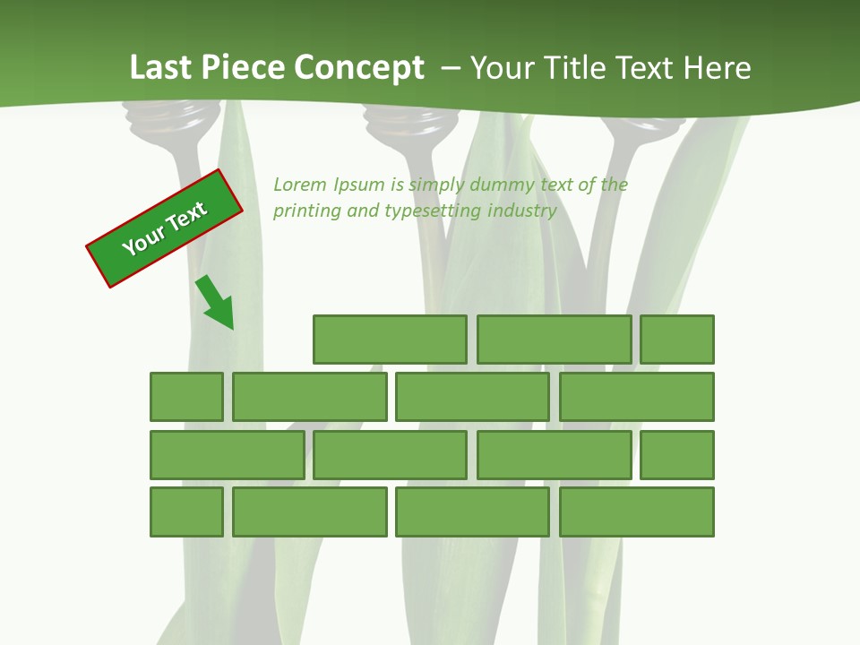 Gift Clipping Tulip PowerPoint Template