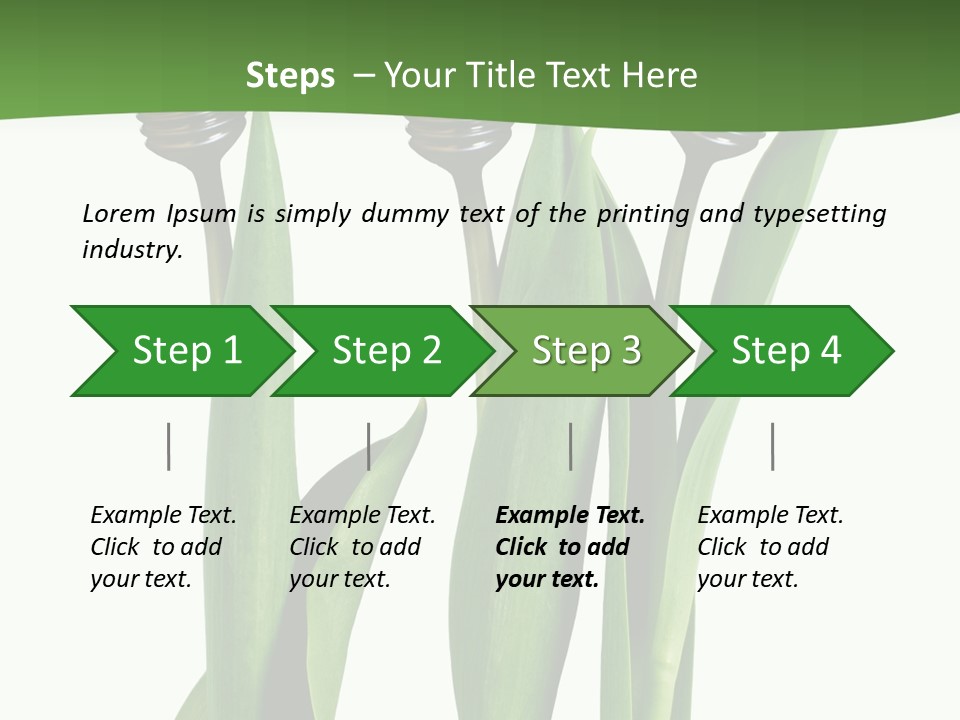 Gift Clipping Tulip PowerPoint Template