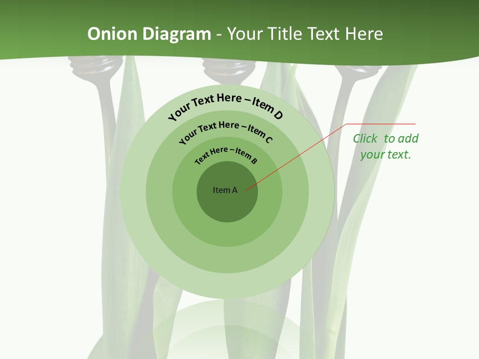 Gift Clipping Tulip PowerPoint Template