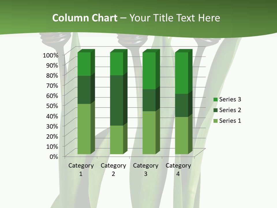 Gift Clipping Tulip PowerPoint Template