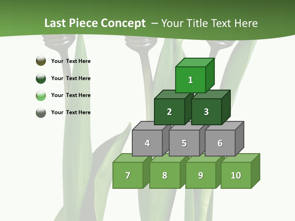 Gift Clipping Tulip PowerPoint Template