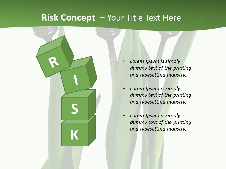 Gift Clipping Tulip PowerPoint Template