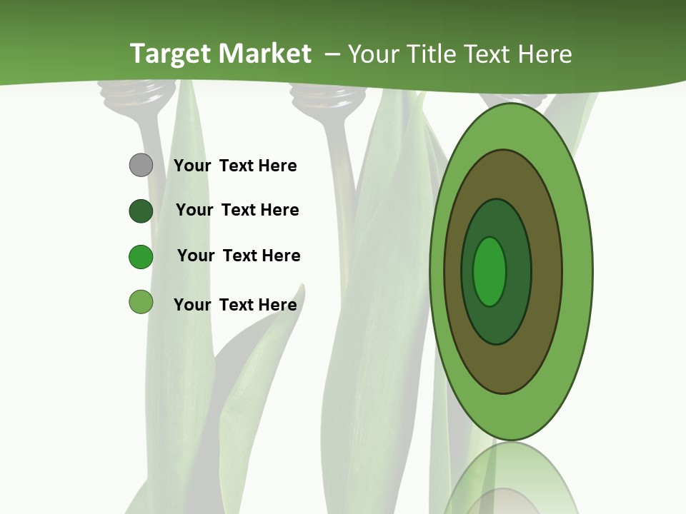 Gift Clipping Tulip PowerPoint Template