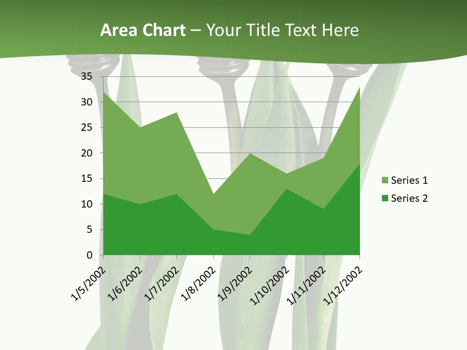 Gift Clipping Tulip PowerPoint Template