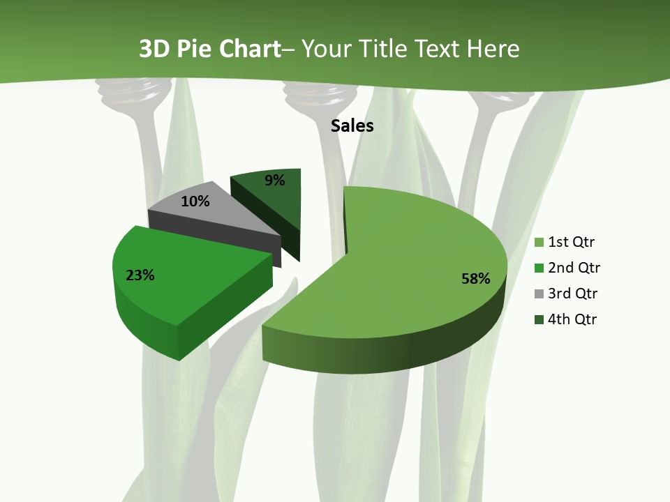 Gift Clipping Tulip PowerPoint Template