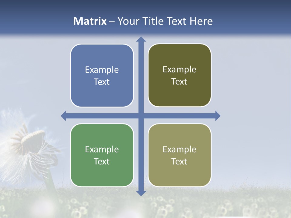 Couple Friends Heaven PowerPoint Template