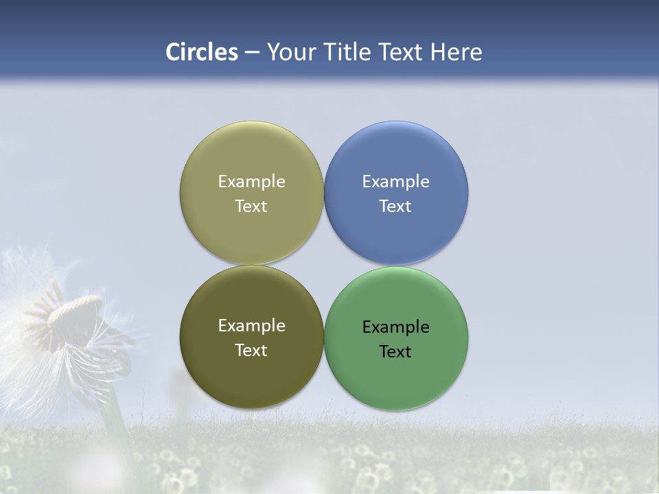 Couple Friends Heaven PowerPoint Template