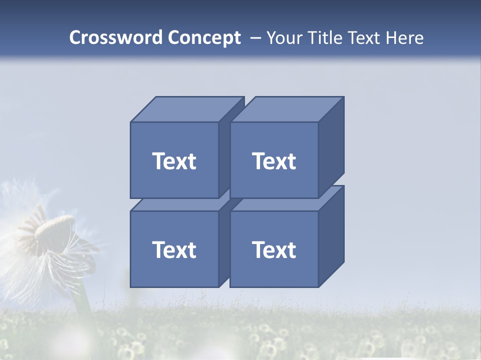 Couple Friends Heaven PowerPoint Template