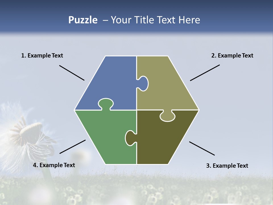 Couple Friends Heaven PowerPoint Template