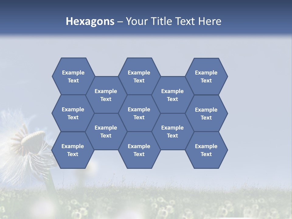 Couple Friends Heaven PowerPoint Template