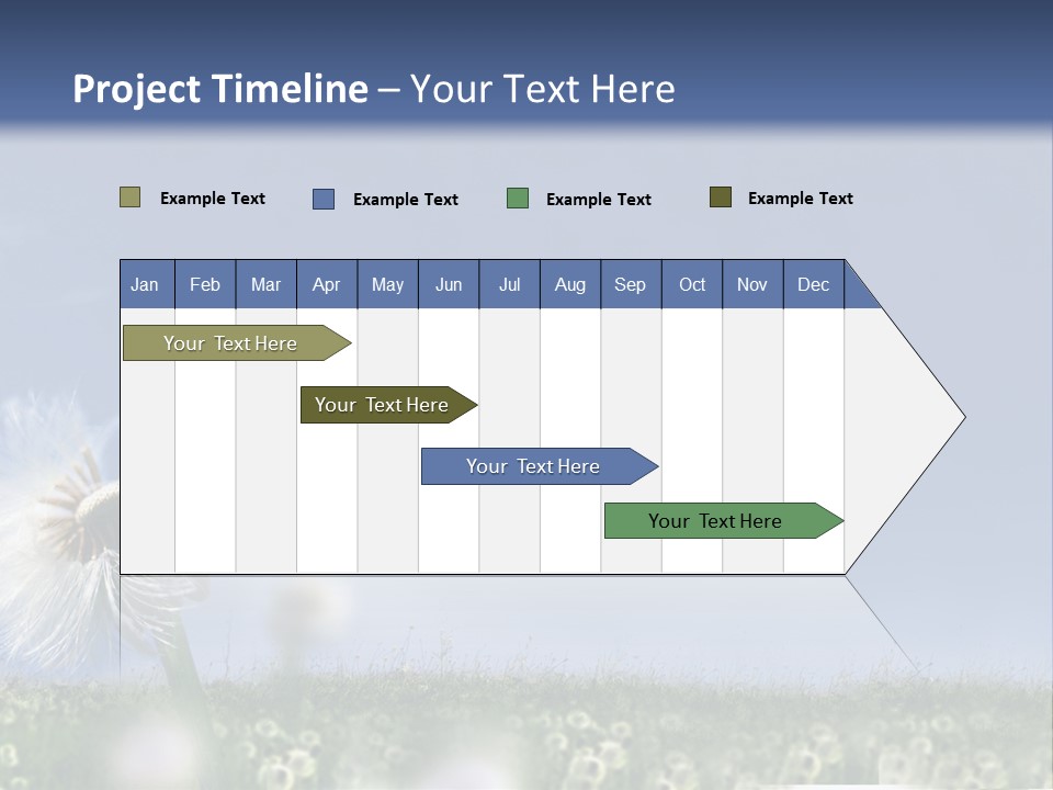 Couple Friends Heaven PowerPoint Template