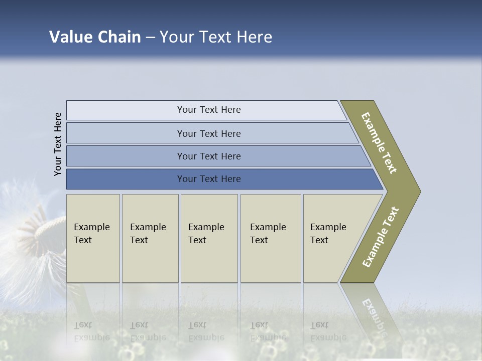 Couple Friends Heaven PowerPoint Template