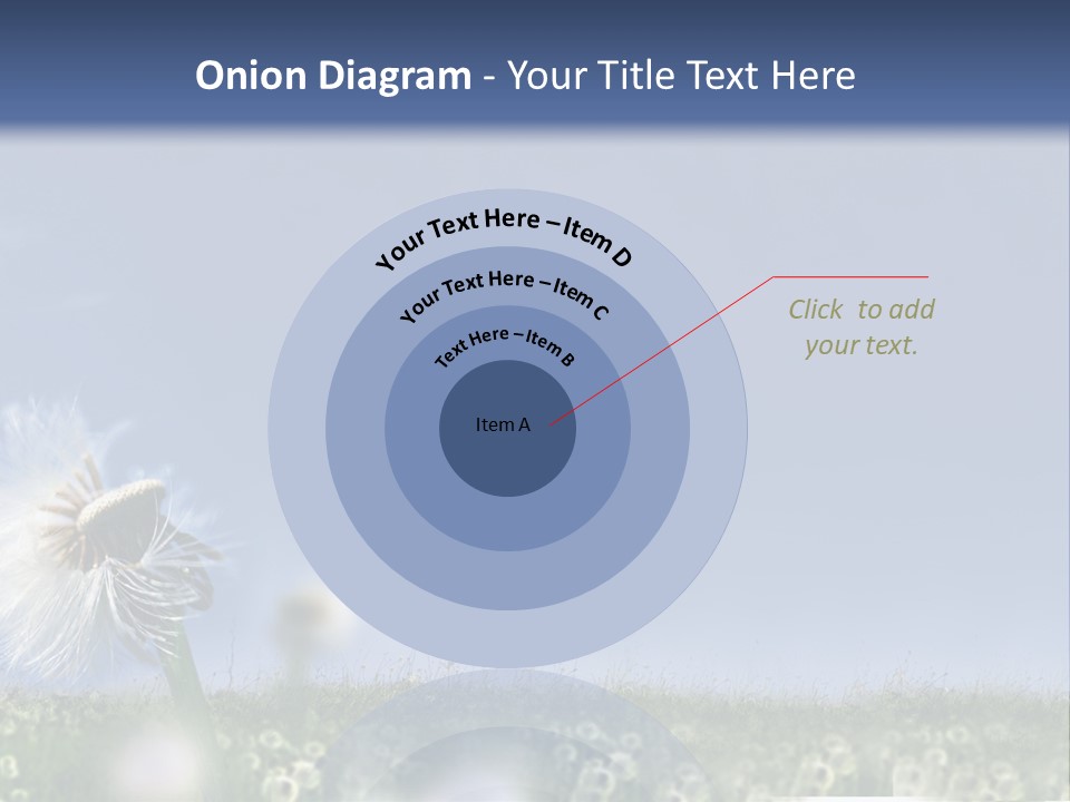 Couple Friends Heaven PowerPoint Template