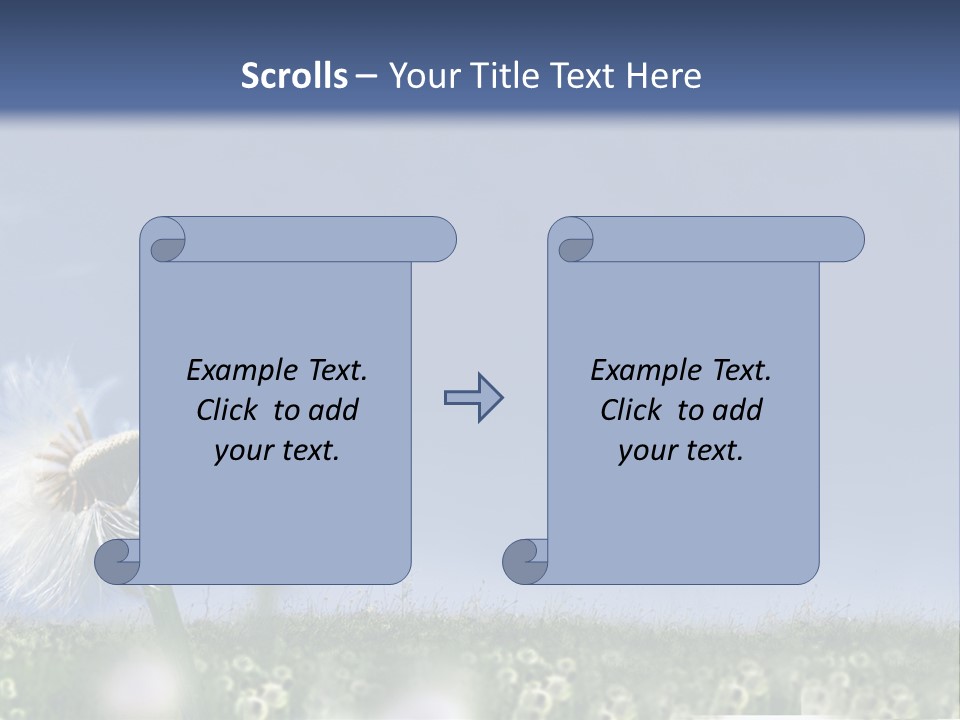 Couple Friends Heaven PowerPoint Template