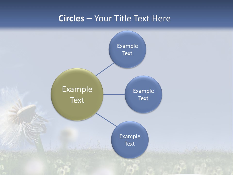 Couple Friends Heaven PowerPoint Template