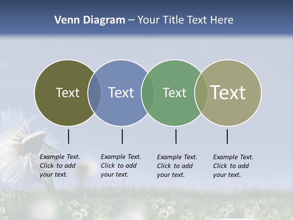Couple Friends Heaven PowerPoint Template