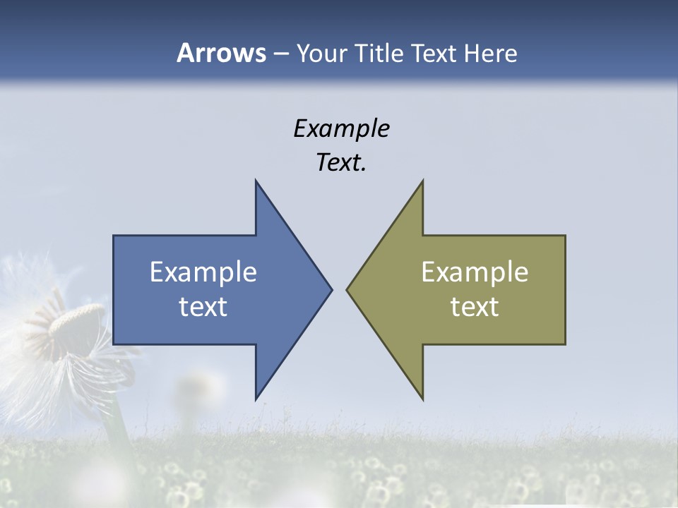 Couple Friends Heaven PowerPoint Template
