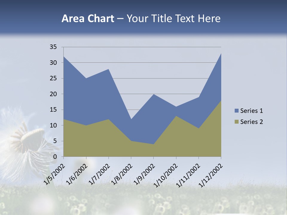 Couple Friends Heaven PowerPoint Template