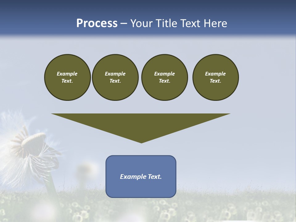 Couple Friends Heaven PowerPoint Template