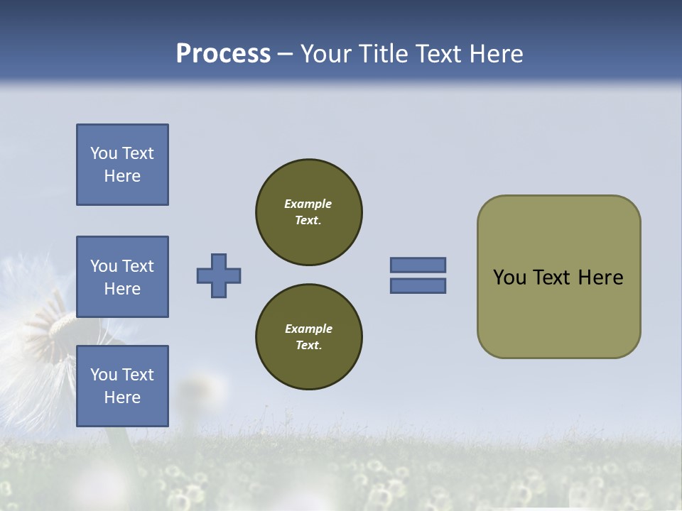 Couple Friends Heaven PowerPoint Template